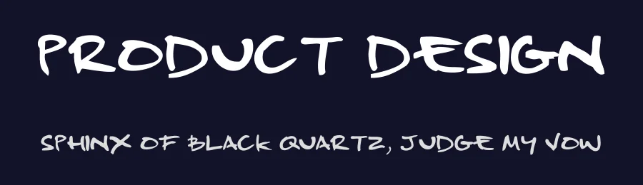 Product Design by Rbee — Script Handwritten Font — thumbnail 2