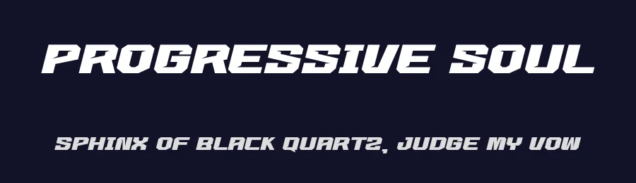 Progressive Soul by Sompong Pradubboot — Display Font — thumbnail 2