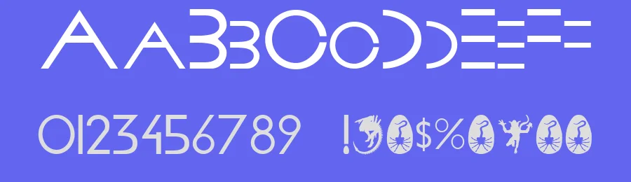 Prometheus by SpideRaYsfoNtS — Display Font — thumbnail 3