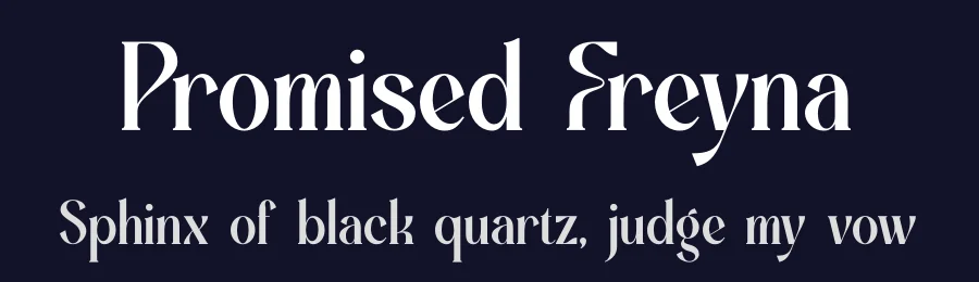 Promised Freyna by Denustudios — Sans Serif Font — thumbnail 2