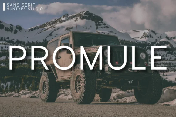Promule Font by Huntype โ Wedding Font