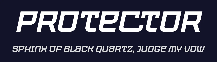 Protector by 7NTypes — Sans Serif Font — thumbnail 2