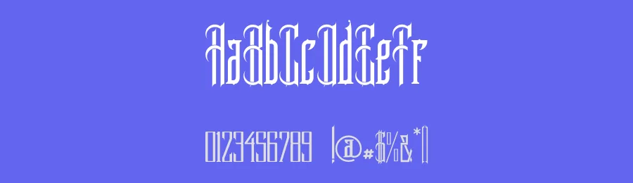 Providence RI by Pilaster Davy — Decorative Font — thumbnail 3