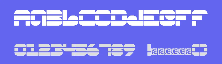 Pseudo BRK by Ænigma — Display Font — thumbnail 3