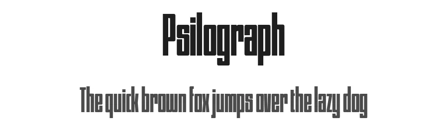 Psilograph