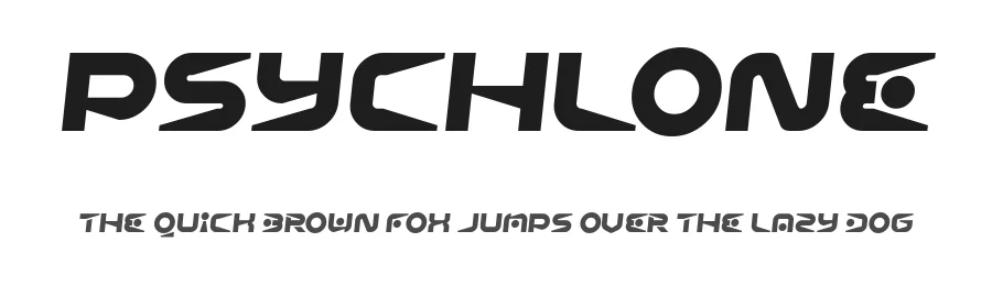Psychlone by Chequered Ink — Display Font