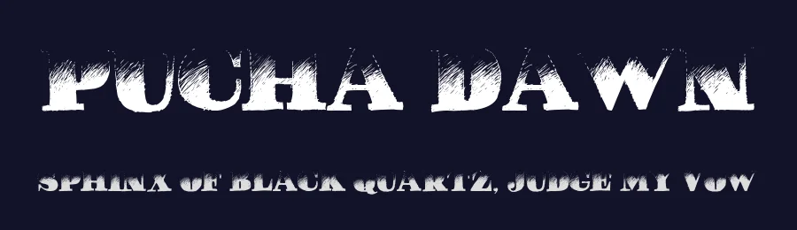 Pucha Dawn by A.z. — Decorative Font — thumbnail 2