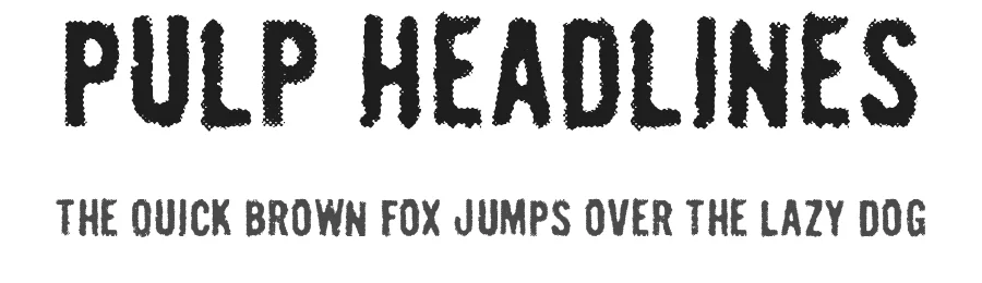 Pulp Headlines