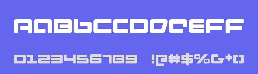 Pulse Rifle by Iconian Fonts — Display Font — thumbnail 3