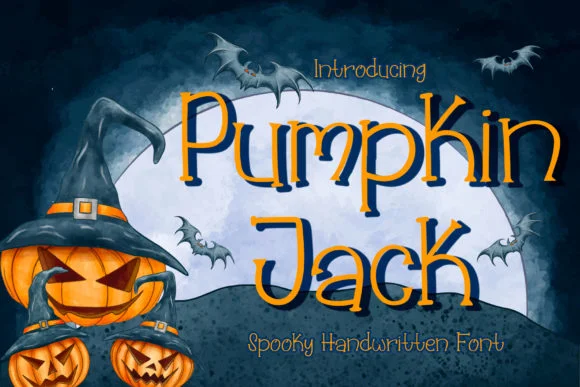 Pumpkin Jack Font by boogaletter — Script Handwritten Font