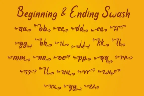 Pumpkin Web Font by attypestudio — Script Handwritten Font — thumbnail 9