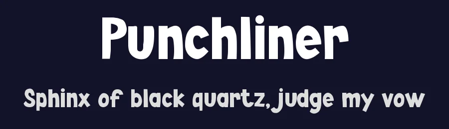 Punchliner by Pinisiart — Decorative Font — thumbnail 2