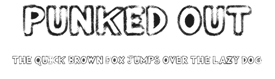 Punked Out by JSH creates — Decorative Font