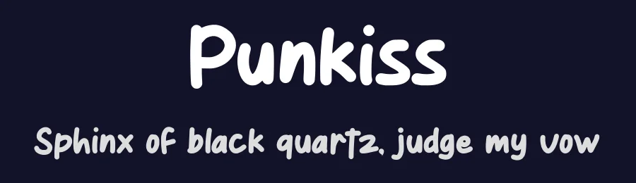 Punkiss by Typefactoryco — Script Handwritten Font — thumbnail 2