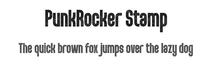 PunkRocker Stamp
