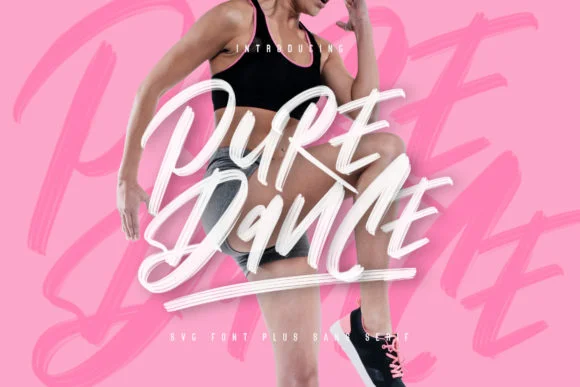 Pure Dance Font by Maulana Creative — Script Handwritten Font
