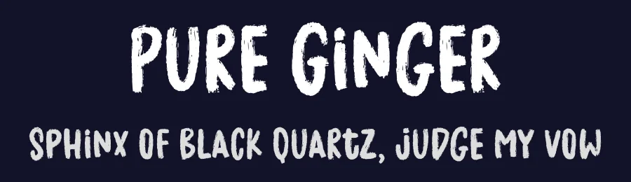 Pure Ginger by olivetype — Script Handwritten Font — thumbnail 2