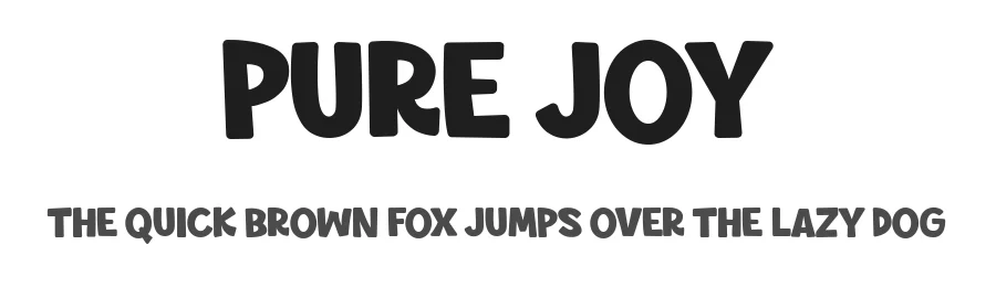 Pure Joy by Tokokoo Studio — Decorative Font