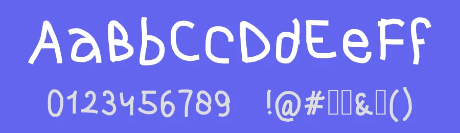 Purky Handwriting by dd dddddddd — Script Handwritten Font — thumbnail 3