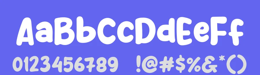Purple Smile by Khurasan — Decorative Font — thumbnail 3