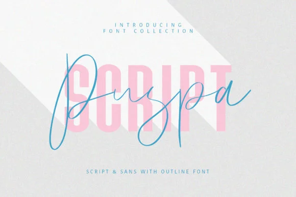 Puspa Script Font by Maulana Creative — Script Handwritten Font