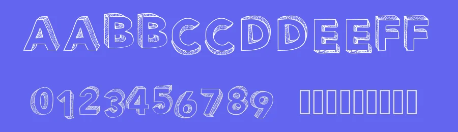 PW Perspective by Peax Webdesign — Decorative Font — thumbnail 3