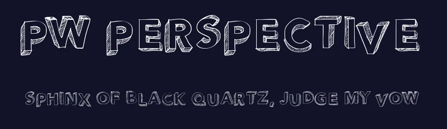 PW Perspective by Peax Webdesign — Decorative Font — thumbnail 2