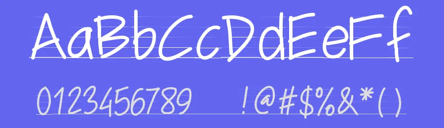 PW School Script by Peax Webdesign — Script Handwritten Font — thumbnail 3