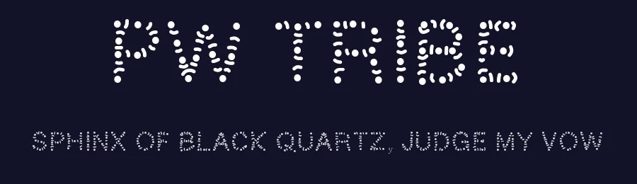 PW Tribe by Peax Webdesign — Decorative Font — thumbnail 2