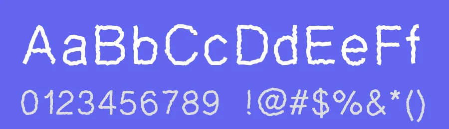 PW Zigzag by Peax Webdesign — Decorative Font — thumbnail 3