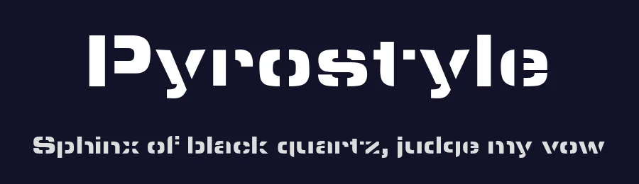 Pyrostyle by Marley Did It — Decorative Font — thumbnail 2