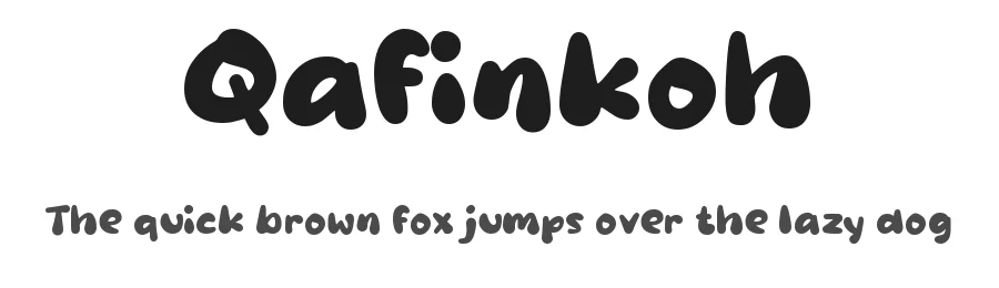 Qafinkoh by wepfont.com — Decorative Font