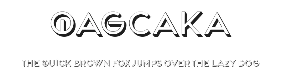 Qagcaka by Vladimir Nikolic — Sans Serif Font