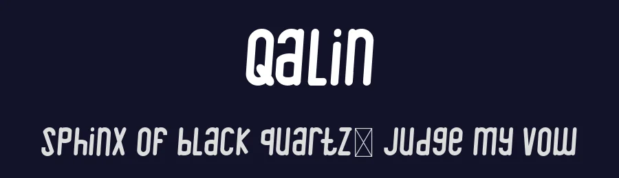 Qalin by Edric Studio — Sans Serif Font — thumbnail 2