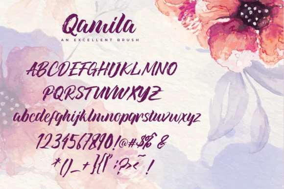 Qamila Font by Debut Studio — Script Handwritten Font — thumbnail 4