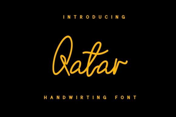 Qatar Font by GFRcreative — Script Handwritten Font