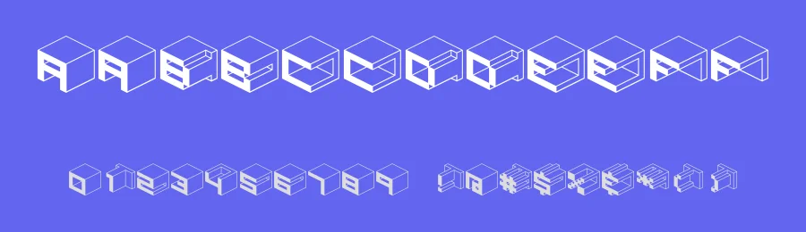 Qbicle by Ænigma — Display Font — thumbnail 3
