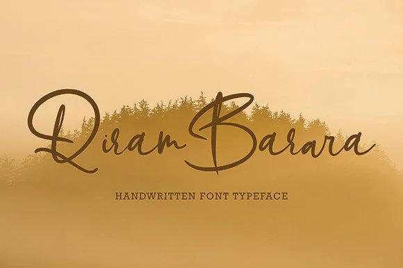 Qiram Barara Font by Pineungtype & Missinklab — Script Handwritten Font