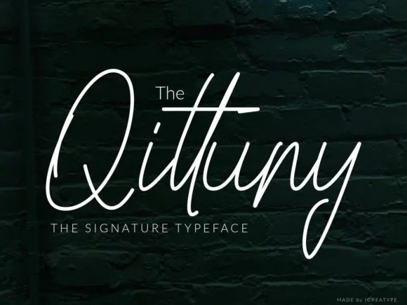 Qittuny Font by Mytype Studio — Script Handwritten Font
