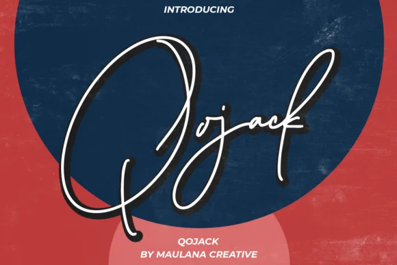 Qojack Font by Maulana Creative — Script Handwritten Font