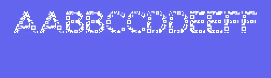 QR by Christopher Goggs — Dingbats Font — thumbnail 3