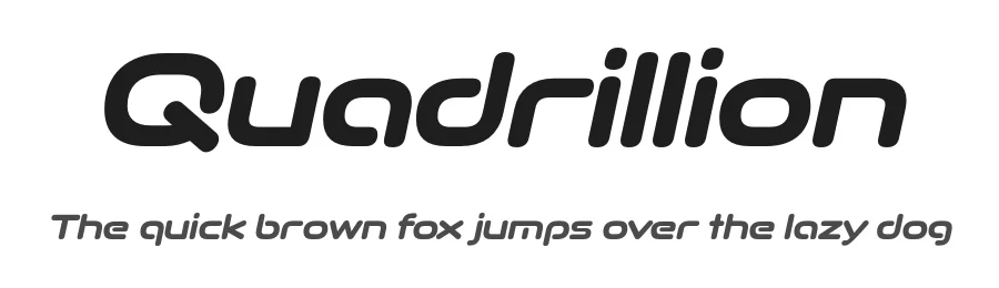 Quadrillion by Typodermic Fonts — Display Font
