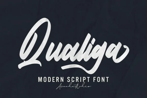 Qualiga Font by Arendxstudio — Script Handwritten Font