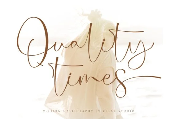 Quality Times Font by Gilar Studio — Script Handwritten Font