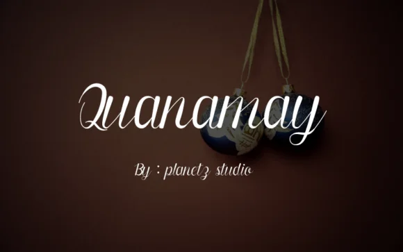 Quanamay Font by Planetz studio — Script Handwritten Font