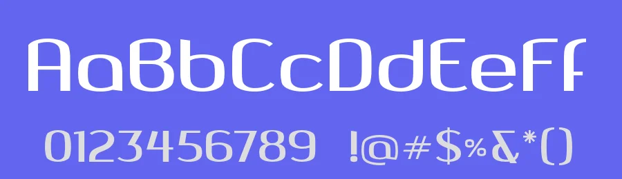 Quango by NimaType — Sans Serif Font — thumbnail 3