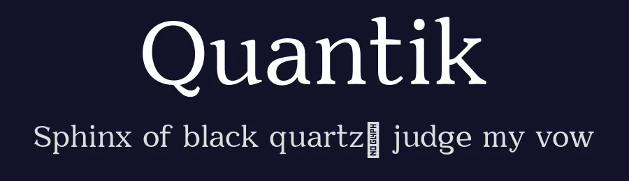 Quantik by Parker Creative — Serif Font — thumbnail 2