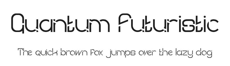 Quantum Futuristic by PutraCetol Studio — Display Font
