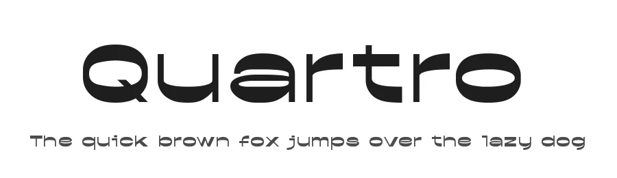 Quartro by Brainware Graphic — Decorative Font