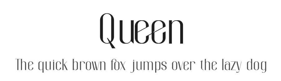 Queen by Storytype Studio — Sans Serif Font